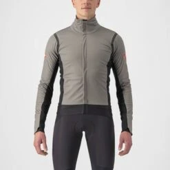 Veste Manche Longue Castelli Alpha RoS 2 Gris/Noir 2023 -GOBIK Soldes 01 4520502 064 700x700 3