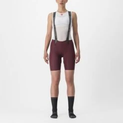 Cuissard Court Castelli Free Aero Rc Femme Bordeaux 2023 -GOBIK Soldes 01 4522046 625 700x700 2