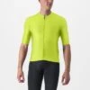 Maillot Manche Courte Castelli Aero Race 6.0 Jaune Homme 2023