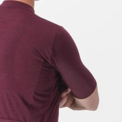 Maillot Manche Courte Castelli Essenza Homme Bordeaux 2023 -GOBIK Soldes 05 4522027 421 700x700 3