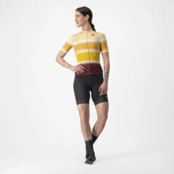 Maillot Manche Courte Castelli Dolce Sable/Rouge Femme 25 Maillot Manche Courte Castelli Dolce Sable/Rouge Femme -GOBIK Soldes 06 4522060 867 700x700 1