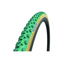 Boyau Michelin Power CycloCross Mud 700x33 Racing Line Vert/Beige