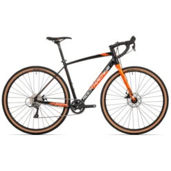 Vélo Gravel RockMachine GravelRide 200 Noir / Gris / Orange