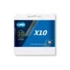 Chaîne KMC X10 122 Maillons 10V