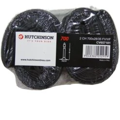 Lot De 2 Chambres à Air Hutchinson 700x28/35c Presta 48 Mm