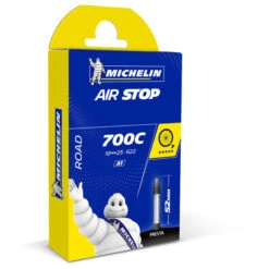 Chambre à Air Michelin 700x18-25c Presta 52mm AirStop A1