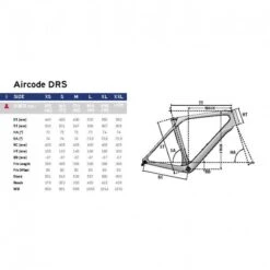 Vélo Route Lapierre Aircode DRS 7.0 Ultegra Di2 2x12V Gris 2023 -GOBIK Soldes aircode taille 700x700 1