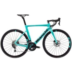 Vélo Route Bianchi Aria Aéro Chorus 2x12V Vert Céleste