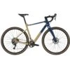 Vélo Gravel Bianchi Arcadex Shimano GRX 600 Bleu Et Or