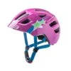 Casque Enfant Cratoni Maxster Violet Etoiles