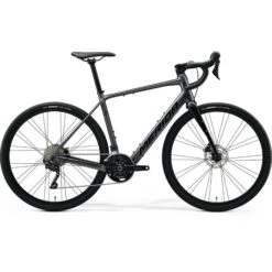 Vélo Gravel Électrique Merida ESilex 400 Dark Silver 250Wh