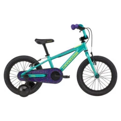 VTT Enfant Cannondale Trail Kids 16" Turquoise
