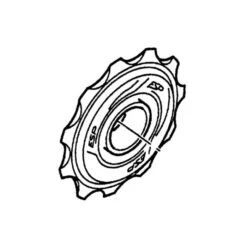 Paire De Galets Dérailleur Sram X9 Cage Moyenne/Longue