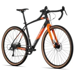 Vélo Gravel RockMachine GravelRide 200 Noir / Gris / Orange -GOBIK Soldes gravelride 200 700x700 2