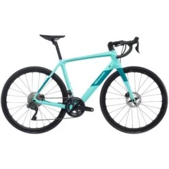 Vélo Route Bianchi Infinito CV 105 Di2 2x12V Vert Céleste 2023