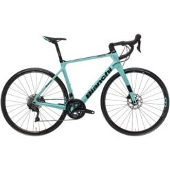Vélo Route Bianchi Infinito XE 105 Disc Vert Céleste 2023