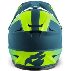 Casque Intégral Bluegrass Intox Bleu / Jaune Fluo Mat -GOBIK Soldes intox petrol blue fluo jaune matt 3 700x700 4