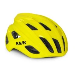 Casque Kask Route Mojito Cube Jaune Fluo WG11 -GOBIK Soldes kask jaune fluo 700x700 3