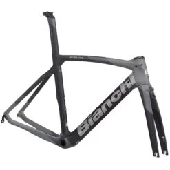 Cadre Route Bianchi Oltre XR4 Graphite / Gris Matt