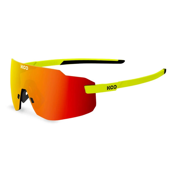 Lunettes Koo Supernova Jaune Fluo / Rouge 1 Lunettes Koo Supernova Jaune Fluo / Rouge