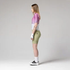 Maillot Manche Courte Gobik Attitude 2.0 Glycine Femme 2023 -GOBIK Soldes maillot mujer mc attitude2.0 wisteria caps dye gobik 8 700x700 2