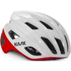 Casque Kask Mojito Cube Blanc / Rouge WG11