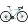 Vélo Route Bianchi Nirone 7 Alu 105 Disc Vert Céleste