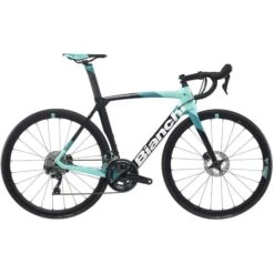 Vélo Route Bianchi Oltre XR3 Ultegra Di2 2x12V Vert Céleste