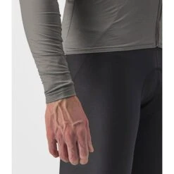 Veste Manche Longue Castelli Pro Thermal MID LS Gris 2023 -GOBIK Soldes pro thermal m i d l s gris 4 700x700 2