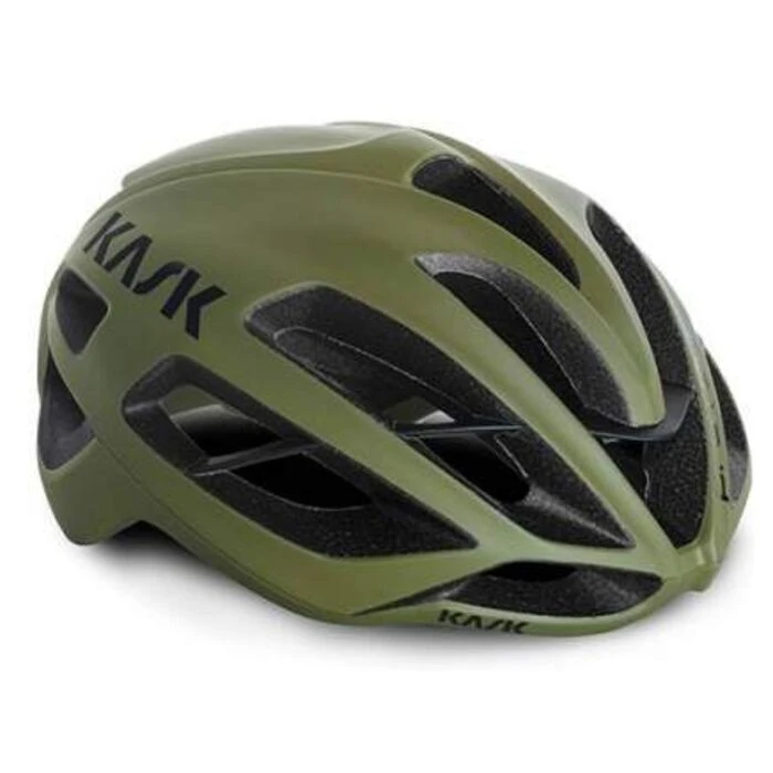 Casque Kask Route Protone Vert Olive Mat WG11 3 Casque Kask Route Protone Vert Olive Mat WG11 – Image 3