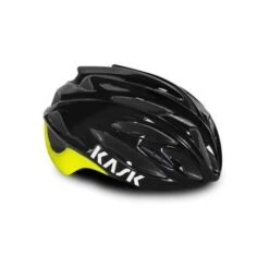 Casque Kask Rapido Noir Jaune Fluo -GOBIK Soldes rapido noir jaune 700x700 2