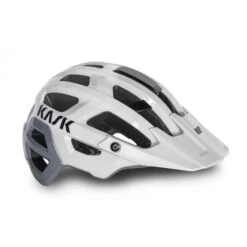 Casque Kask VTT Rex Blanc Gris WG11 -GOBIK Soldes rex blanc gris 700x700 2