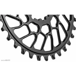 AbsoluteBLACK Plateau Absolute Black Direct Mount BB30 Sram 1x10-12V Alu Noir -GOBIK Soldes rond direct mount b b30 sram alu 2 700x700 3