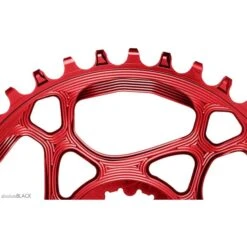 AbsoluteBLACK Plateau Absolute Black Direct Mount Sram 1x10-12V Alu Rouge -GOBIK Soldes rond direct mount b b30 sram alu 3 700x700 10