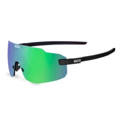 Lunettes Koo Supernova Noir Mat / Vert