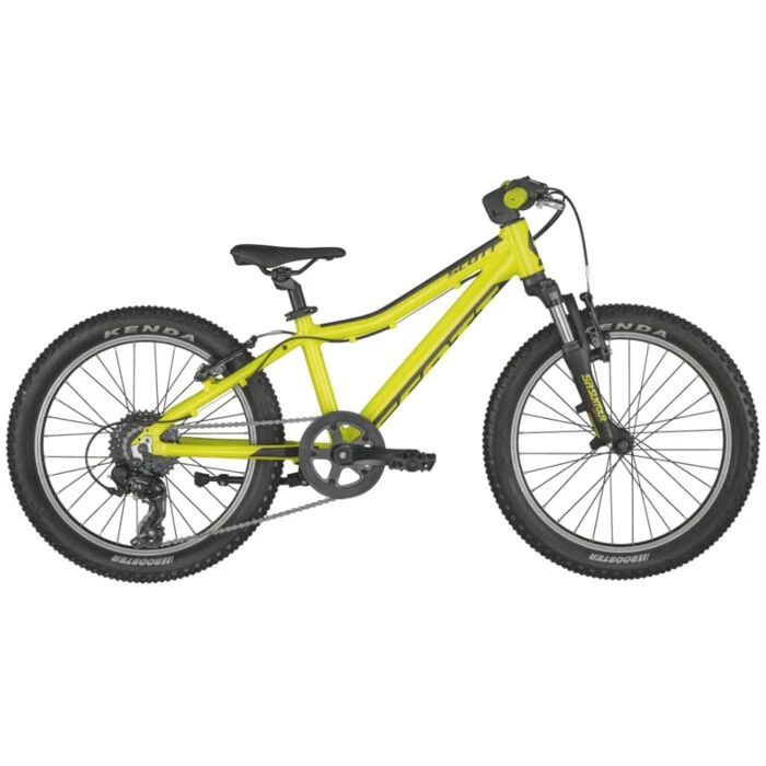 VTT Enfant Scott Scale 20 Pouces Jaune 1 VTT Enfant Scott Scale 20 Pouces Jaune