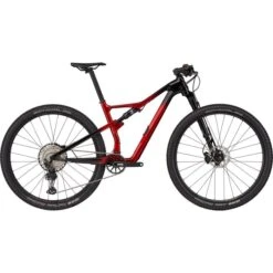 VTT Tout Suspendu Cannondale Scalpel Carbon 3 Candy Red