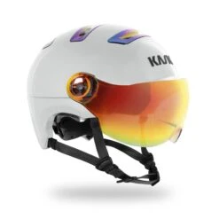 Casque Kask Urban R Rainbow Blanc Ivoire WG11 -GOBIK Soldes urban r ivory rainbow 700x700 3