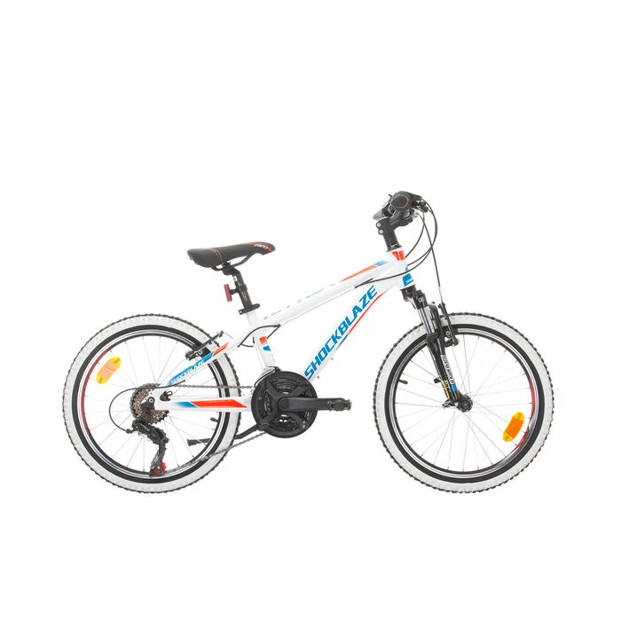 VTT Enfant Shockblaze Warrior 20" Blanc 1 VTT Enfant Shockblaze Warrior 20" Blanc